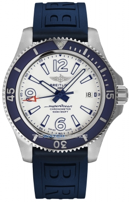 Buy this new Breitling Superocean 42 a17366d81a1s1 mens watch for the discount price of £2,414.00. UK Retailer.